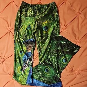M Poprageous Peacock Leggings